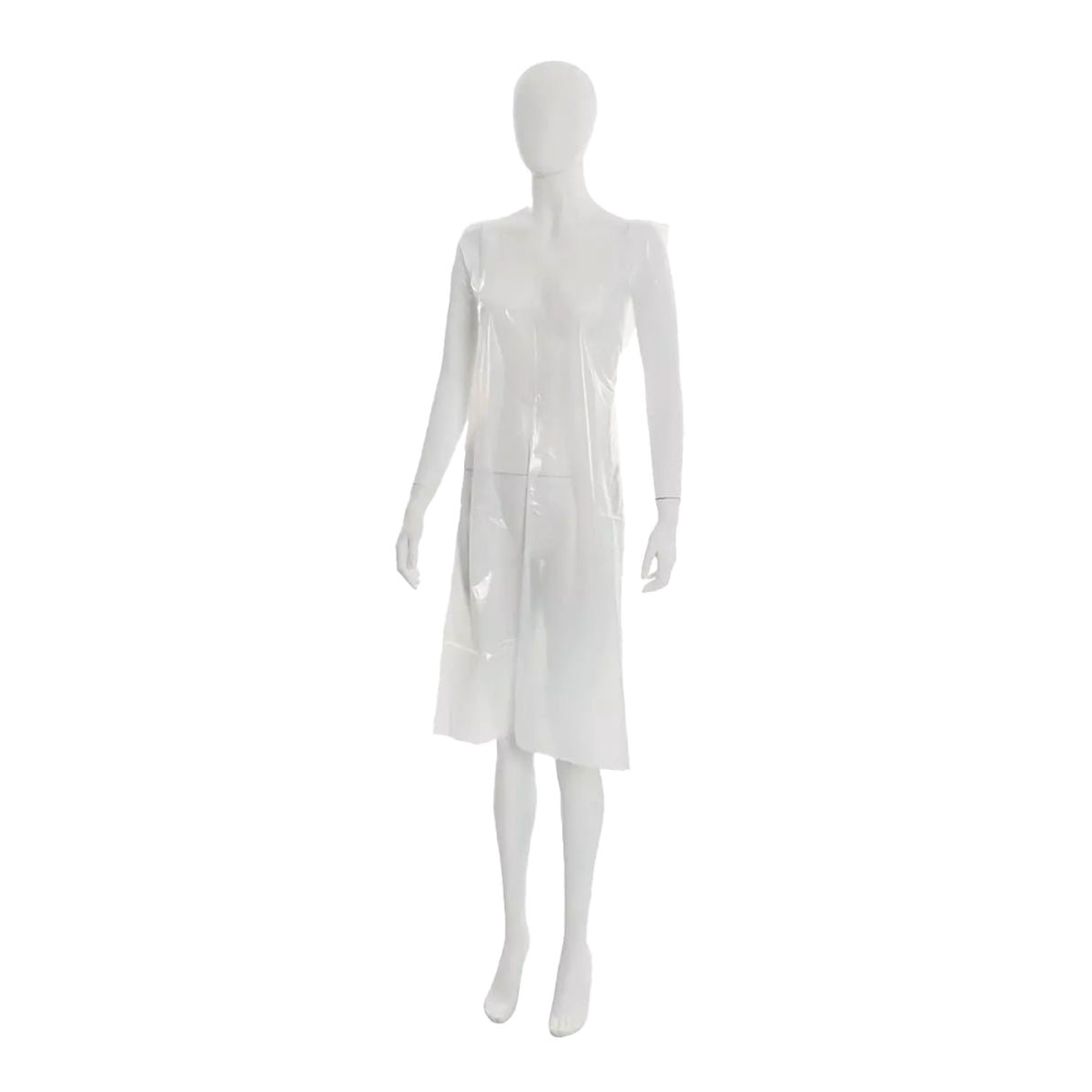 AMPri Med-Comfort Einwegschürze, 75 × 120 cm, weiß - 1 Packung = 50 Stück