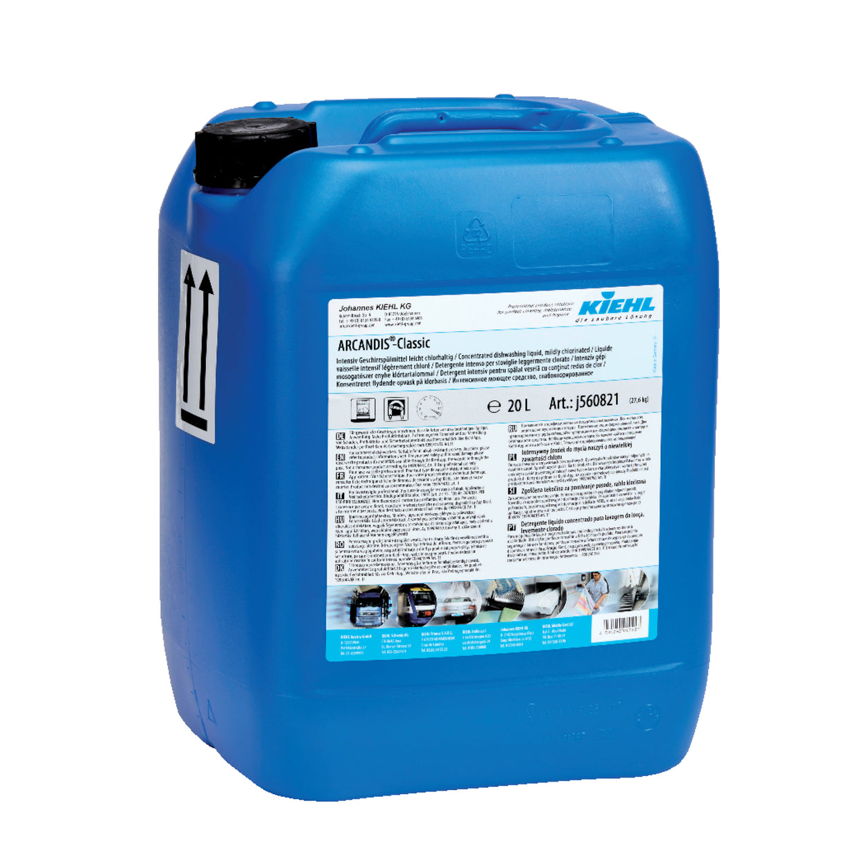 Kiehl ARCANDIS-Classic Intensiv-Geschirrspülmittel – 1 Kanister à 20 Liter