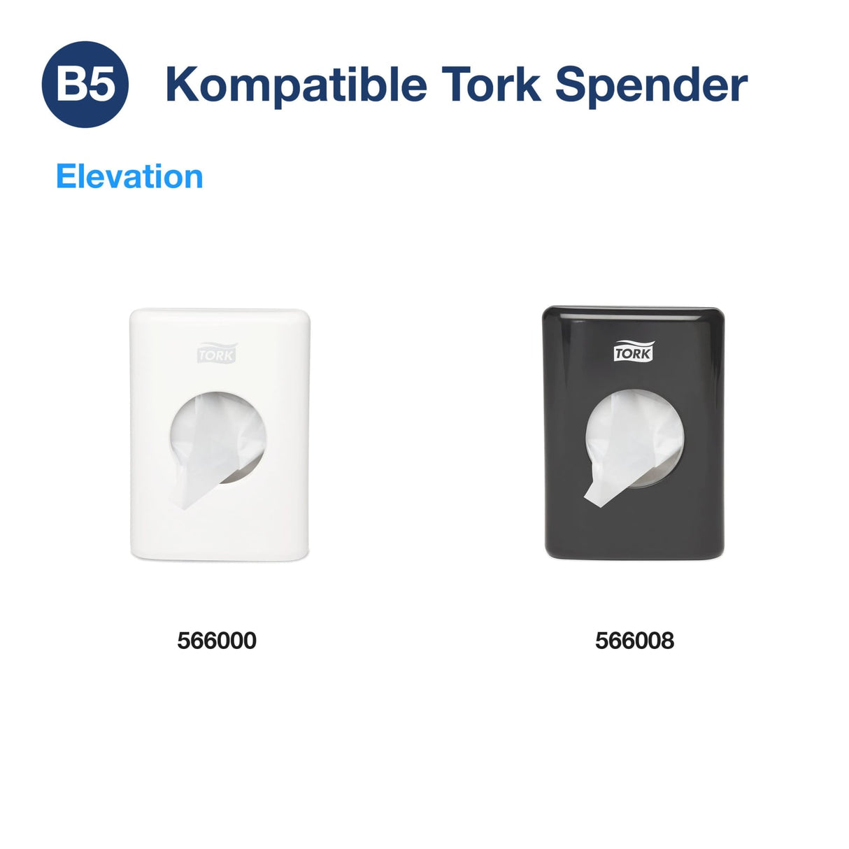 Tork Hygienebeutel B5, weiß, hygienisch verpackt – Ansicht 20