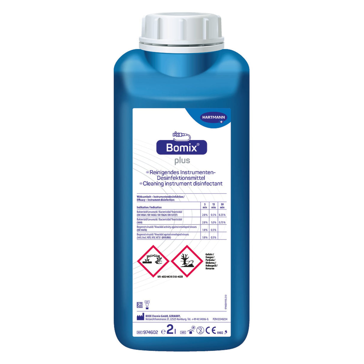 Bode Bomix plus Instrumentendesinfektion – Karton 4 x 2 Liter