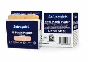Cederroth Salvequick Plastic Pflaster, elastisch und wasserabweisend – Ansicht 4