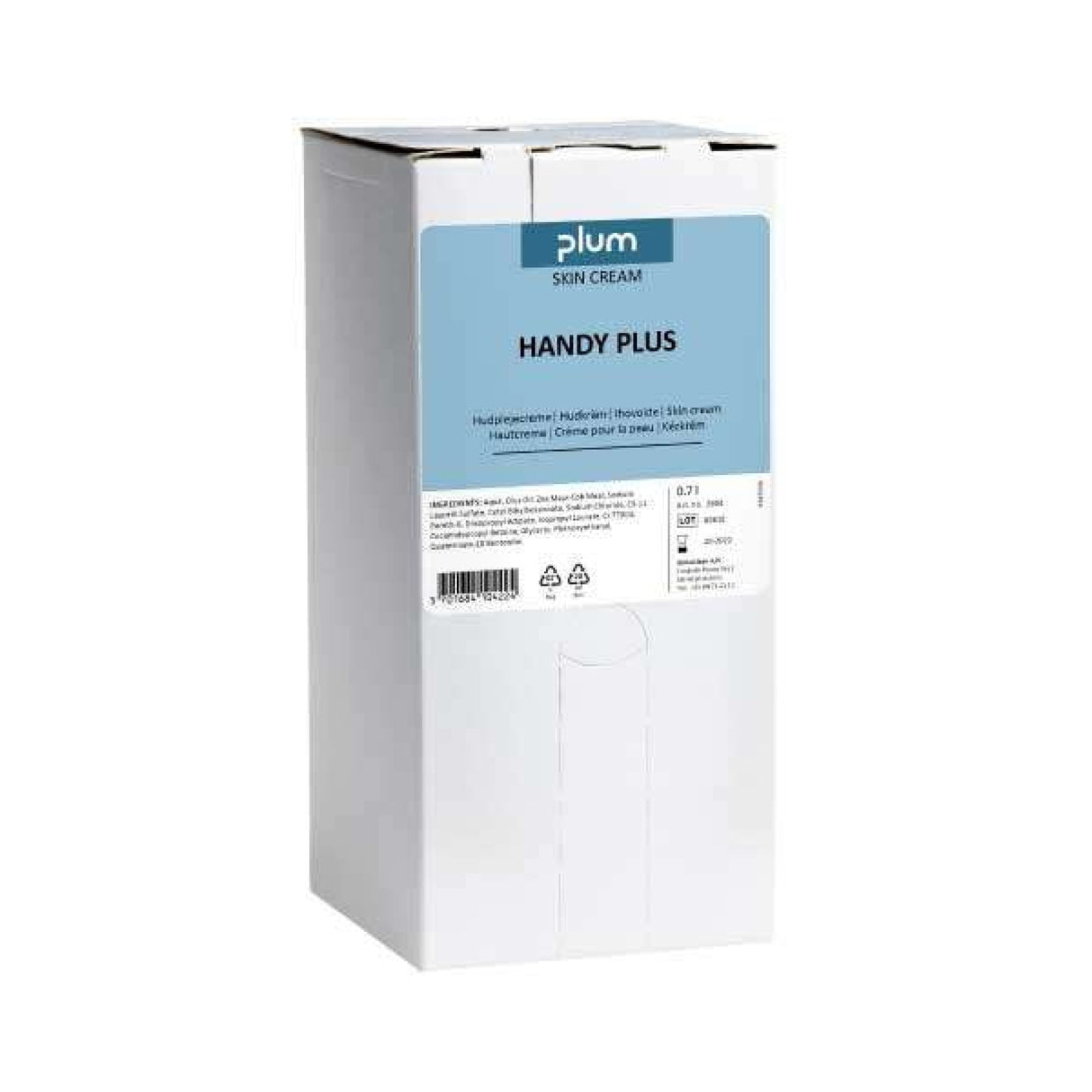 Plum Handy Plus Hautpflegecreme – leicht parfümiert, ohne Farbstoffe und Parabene – Ansicht 4