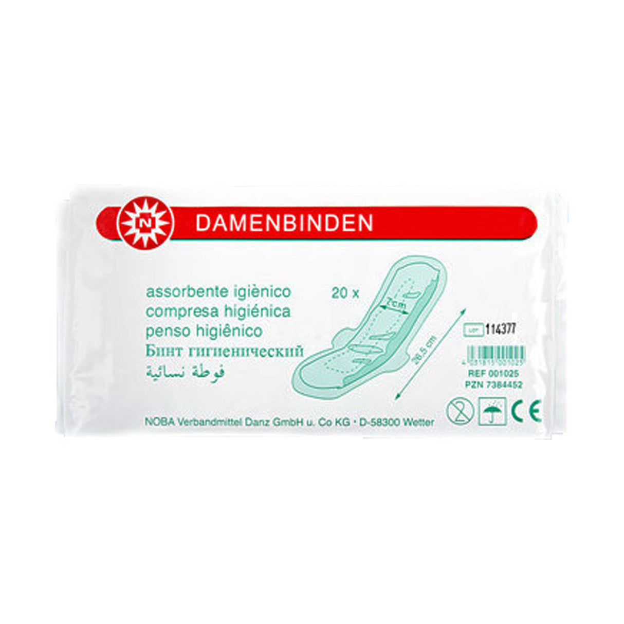 Noba Damenbinden 20 Stück