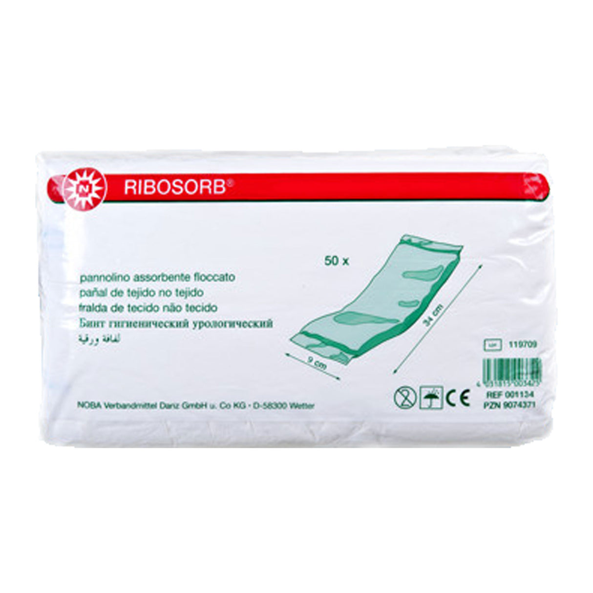 Noba Ribosorb® Vlieswindel 50 Stück