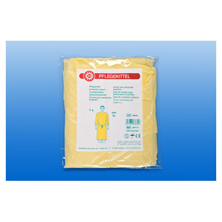 Noba Pflegekittel gelb 10 Stück