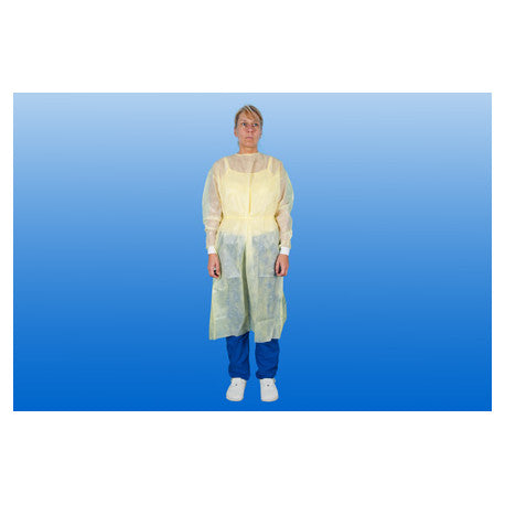 Noba Pflegekittel gelb 10 Stück