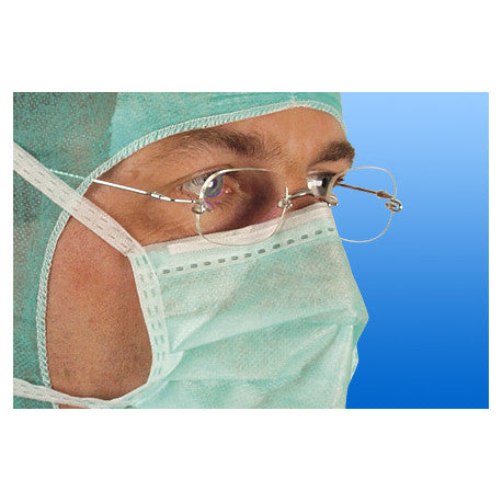 Noba Op-Maske grün Brillenträger 50 Stück