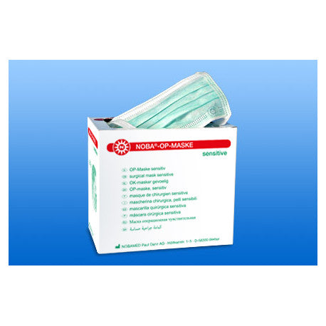 Noba Op-Maske grün sensitive 50 Stück