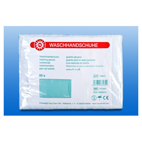Noba Waschhandschuhe 50 Stück