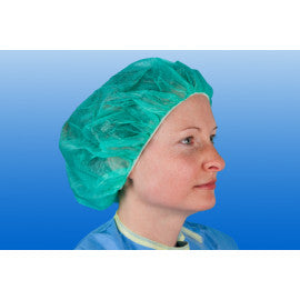 Noba Op-Haube grün 100 Stück