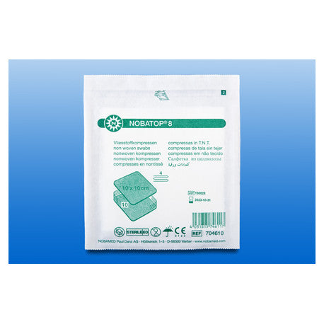 Noba Nobatop 8 Vliesstoffkompressen steril