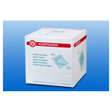 Noba Mullkompressen steril 12-lagig 60 x 1 Stück