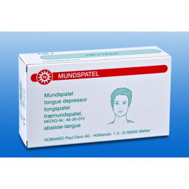 Noba Mundspatel Holz 100 Stück