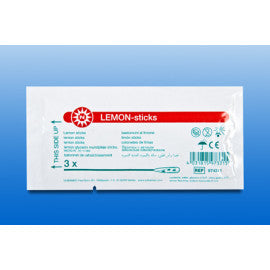 Noba Lemon-Sticks Mundpflegestäbchen 10 - 11 mm 25 x 3 Stück