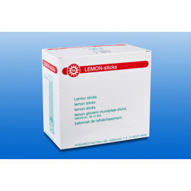 Noba Lemon-Sticks Mundpflegestäbchen 10 - 11 mm 25 x 3 Stück