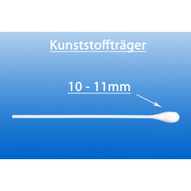 Noba Wattestäbchen Kunststoff 15 cm steril 10 - 11 mm 100 x 2 Stück