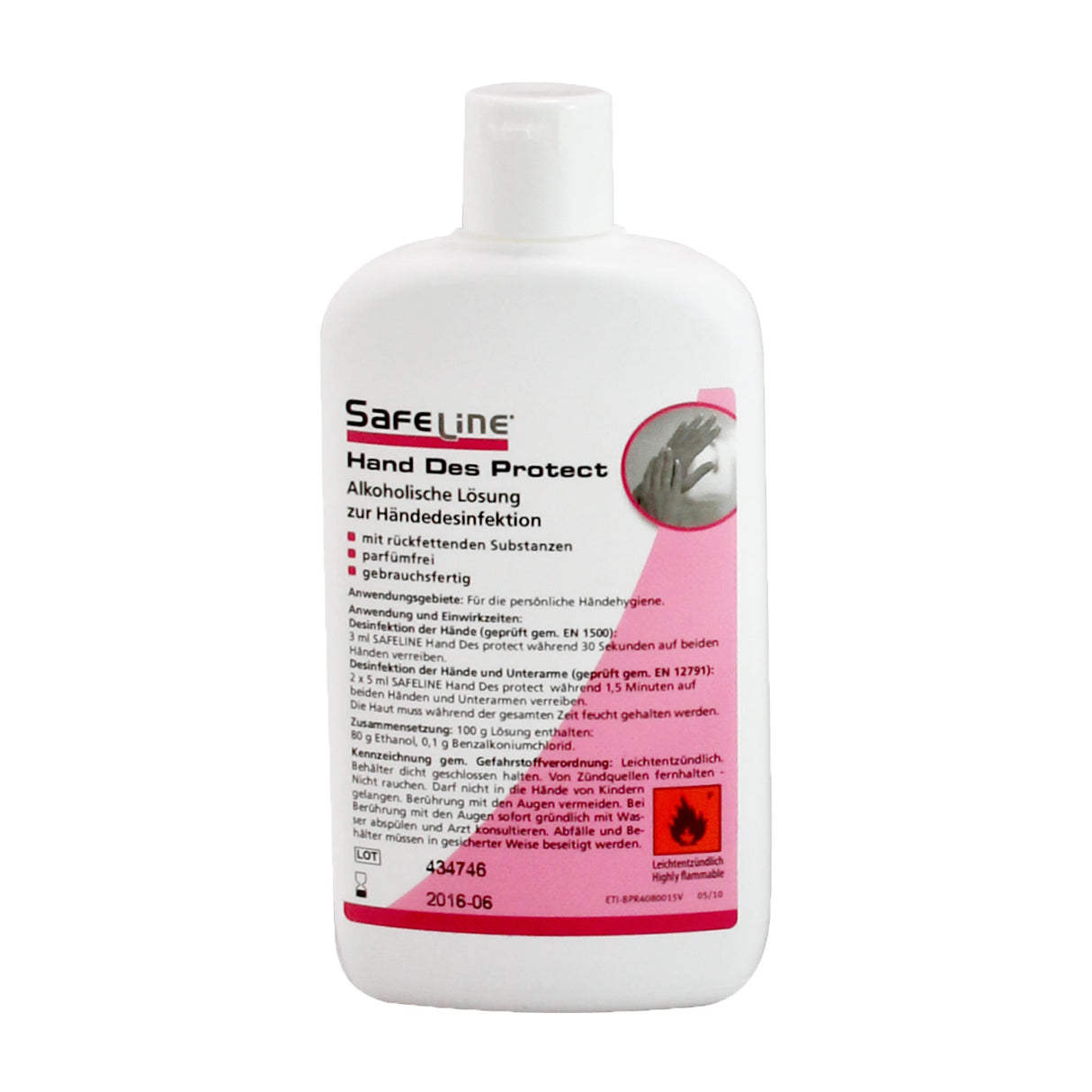 Ampri Safeline Hand Des Protect Händedesinfektion 150 ml