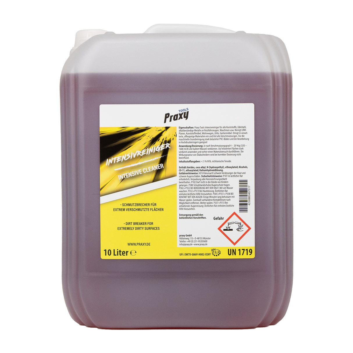 Praxytools Intensivreiniger 10 Liter