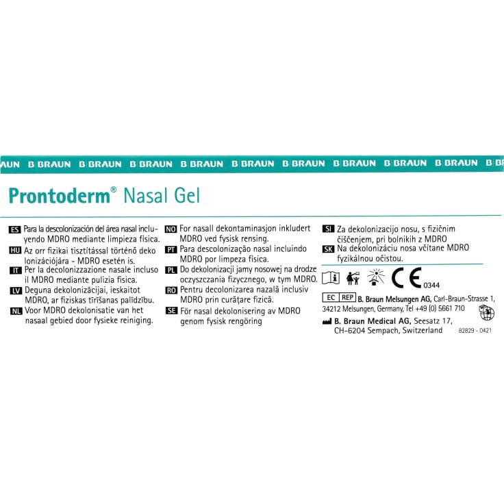 B. Braun Prontoderm MRSA Kit, kompaktes Reinigungsset – Ansicht 6