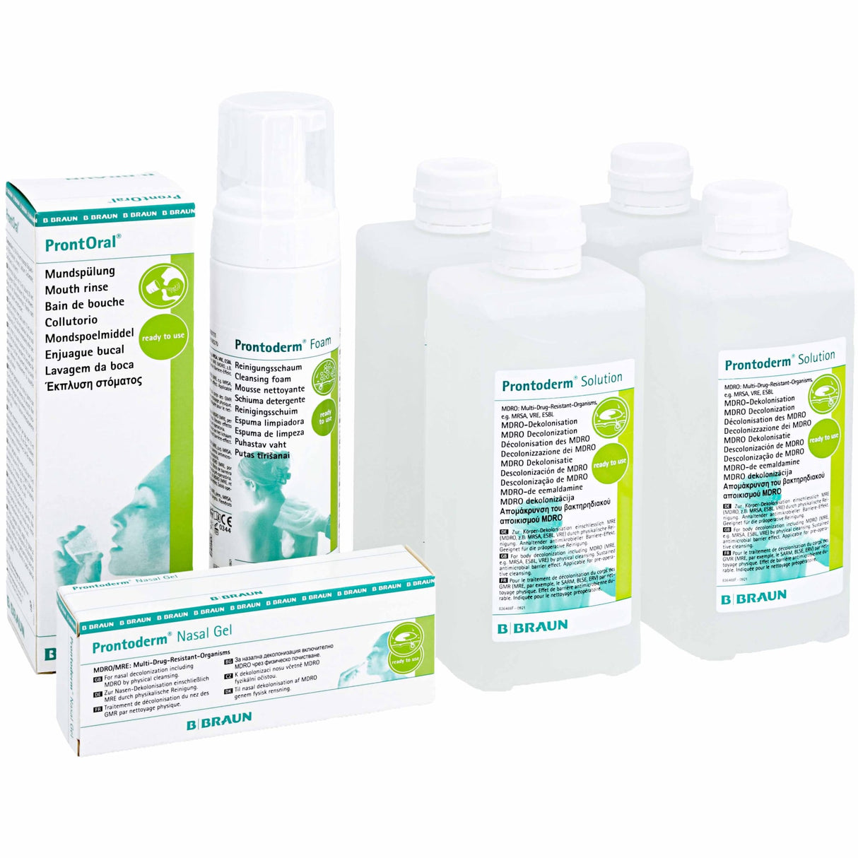 B. Braun Prontoderm MRSA Kit, kompaktes Reinigungsset