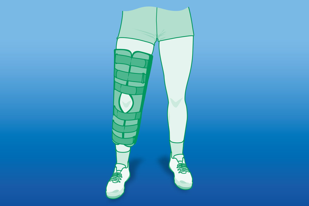 NOBA 3-teilige Knieschiene