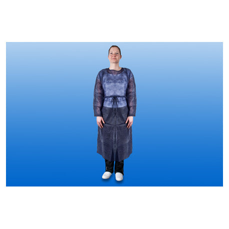 NOBA Einweg-Vliesstoffkittel blau 10 Stück