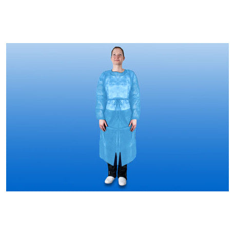 NOBA Einweg-Vliesstoffkittel universal blau 10 Stück