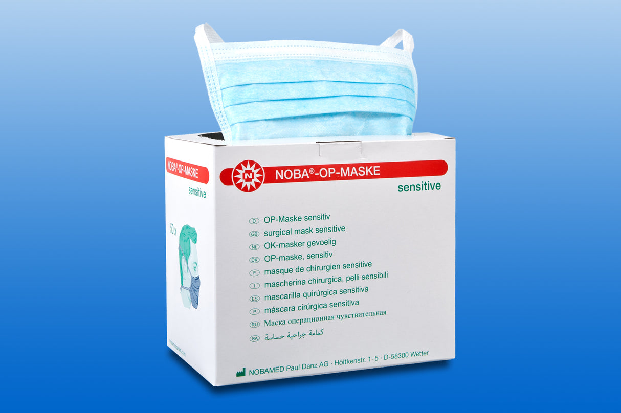 NOBA Op Maske blau 50 Stück