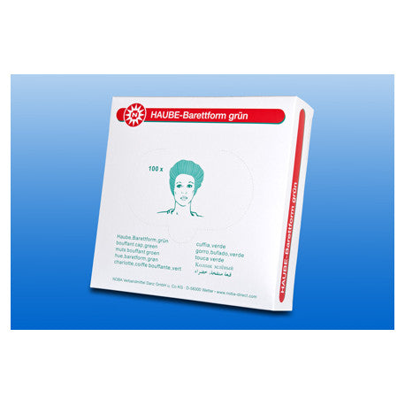 NOBA Spinnvlies Haube Clip Cap 100 Stück