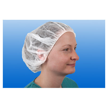 NOBA Spinnvlies Haube Clip Cap 100 Stück