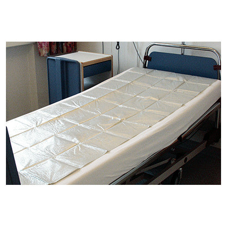 NOBA Nobaline® Aluminiumbeschichtetes Betttuch 80 cm x 250 cm