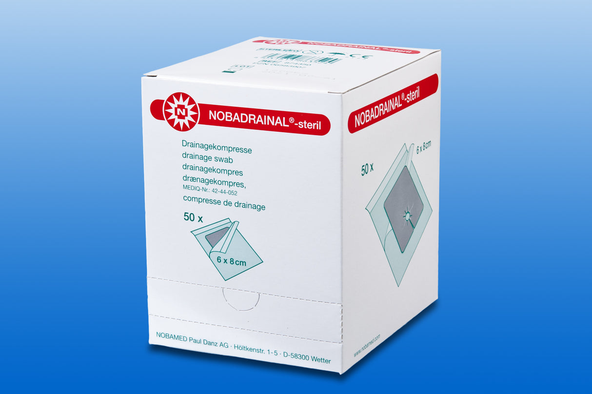 NOBA Nobadrainal® Drainagekompresse steril 50 Stück