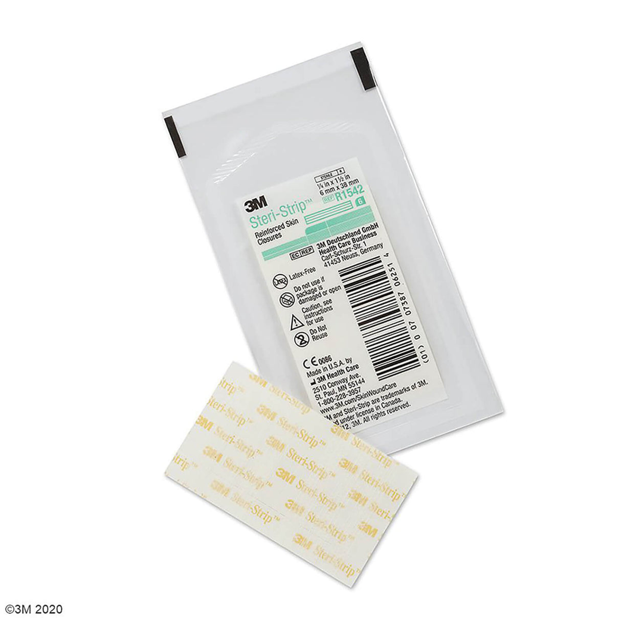 3M Steri-Strip Wundverschlussstreifen 6 x 38 mm (50 x 6 Streifen)