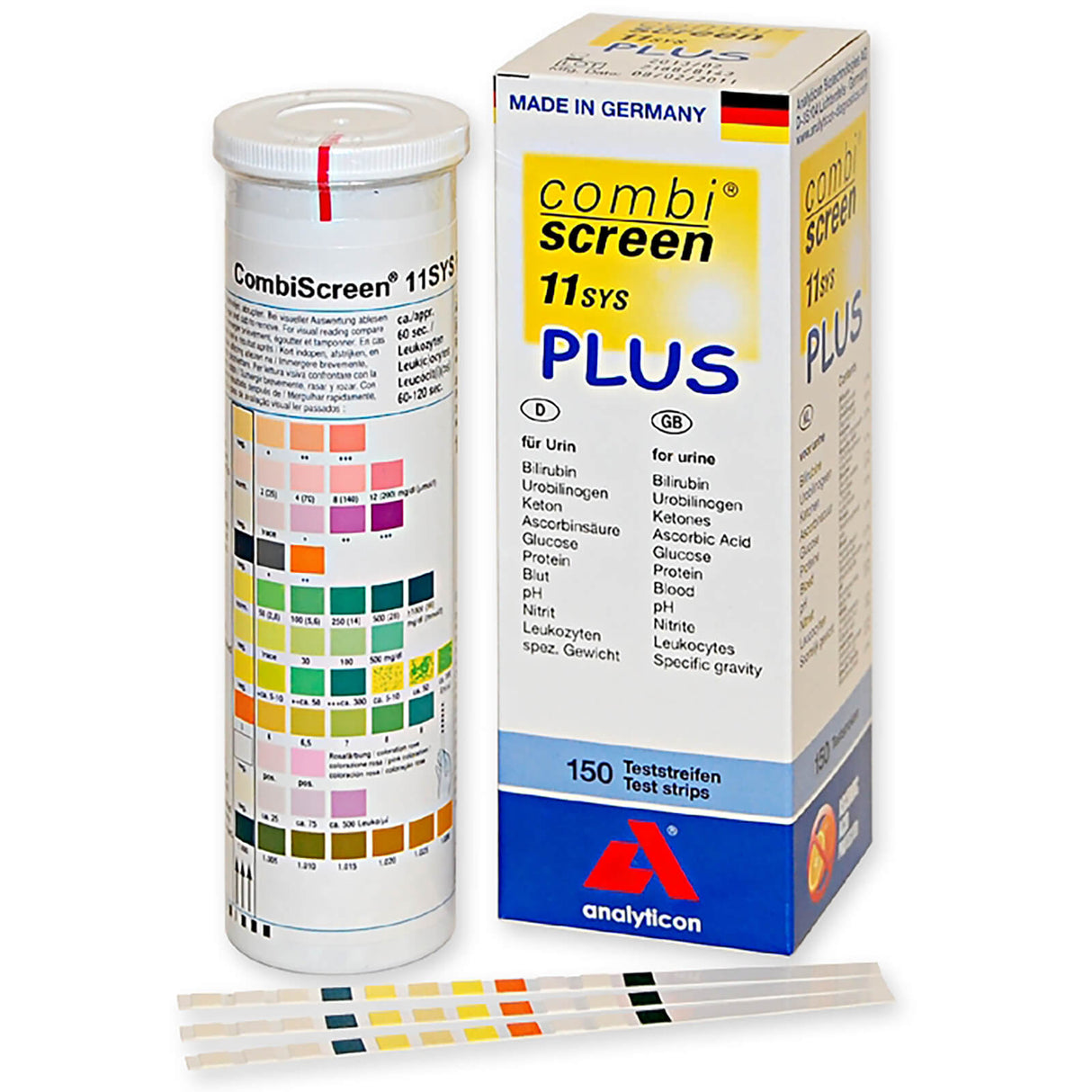 Analyticon CombiScreen 11 SYS PLUS Harnteststreifen