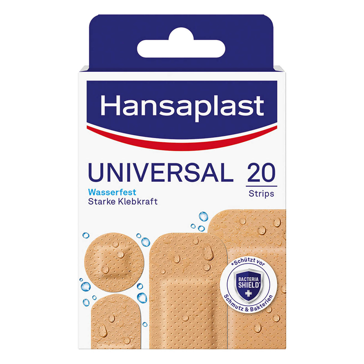 Beiersdorf Hansaplast Universal Strips, 4 Größen (20 Stck.)