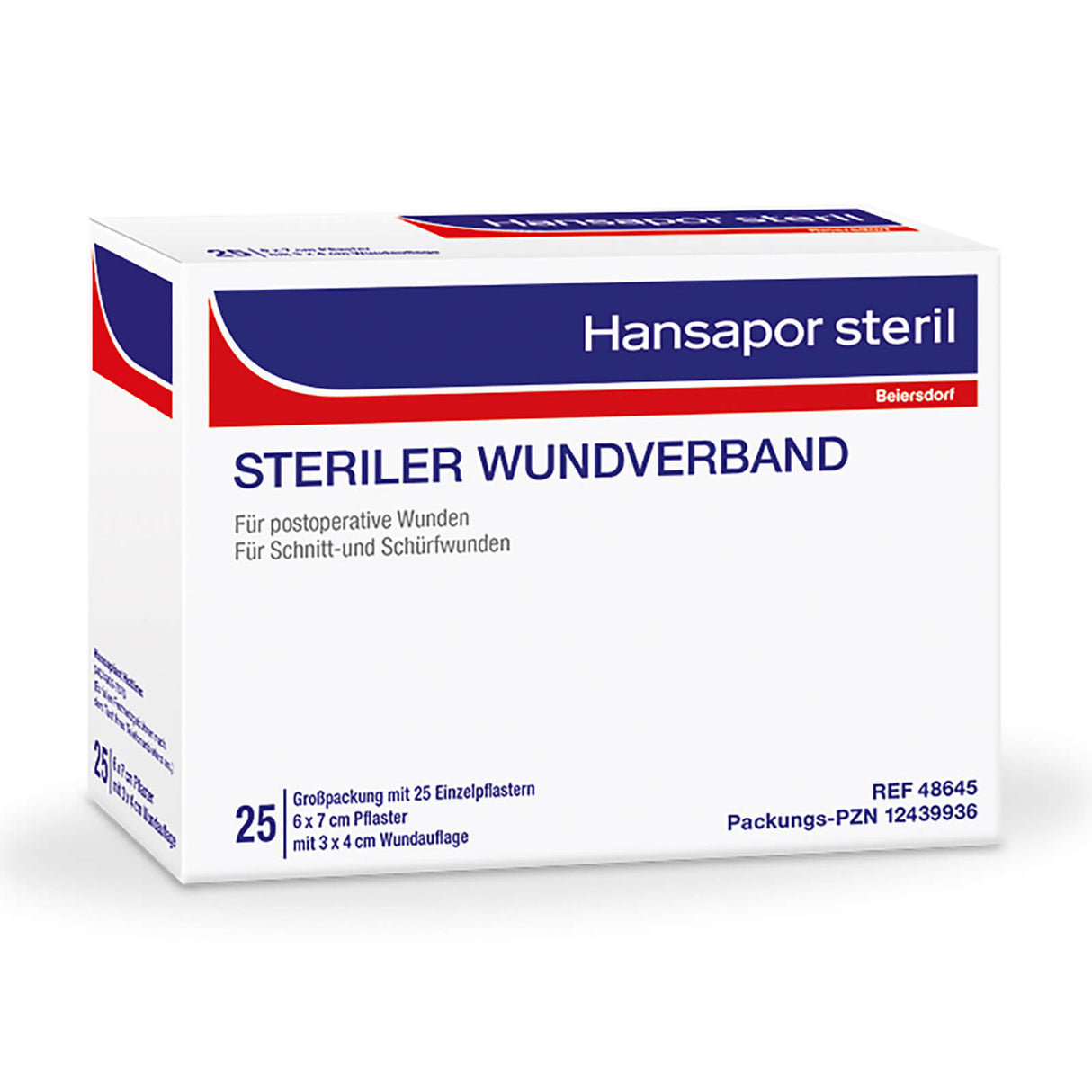 Beiersdorf Hansapor steril Wundverband (25 Stck.)