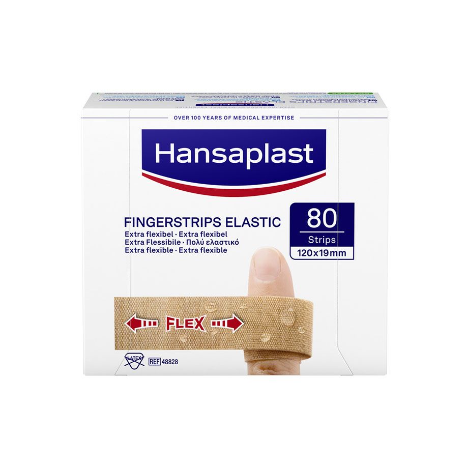 Beiersdorf Hansaplast Elastic Fingerstrips, 12 x 2 cm (80 Stck.)