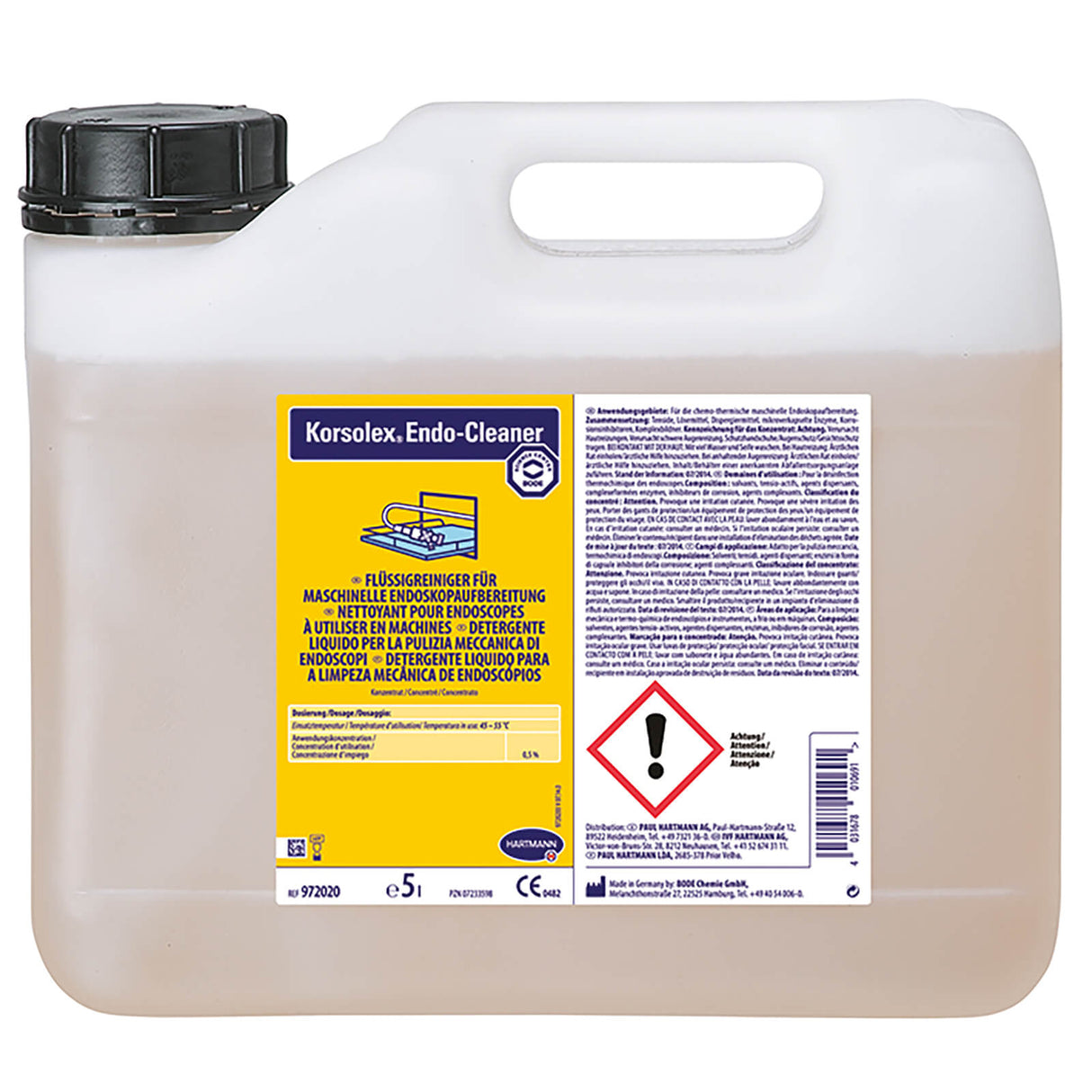 BODE Korsolex Endo-Cleaner 5 Ltr. Instrumentenreiniger