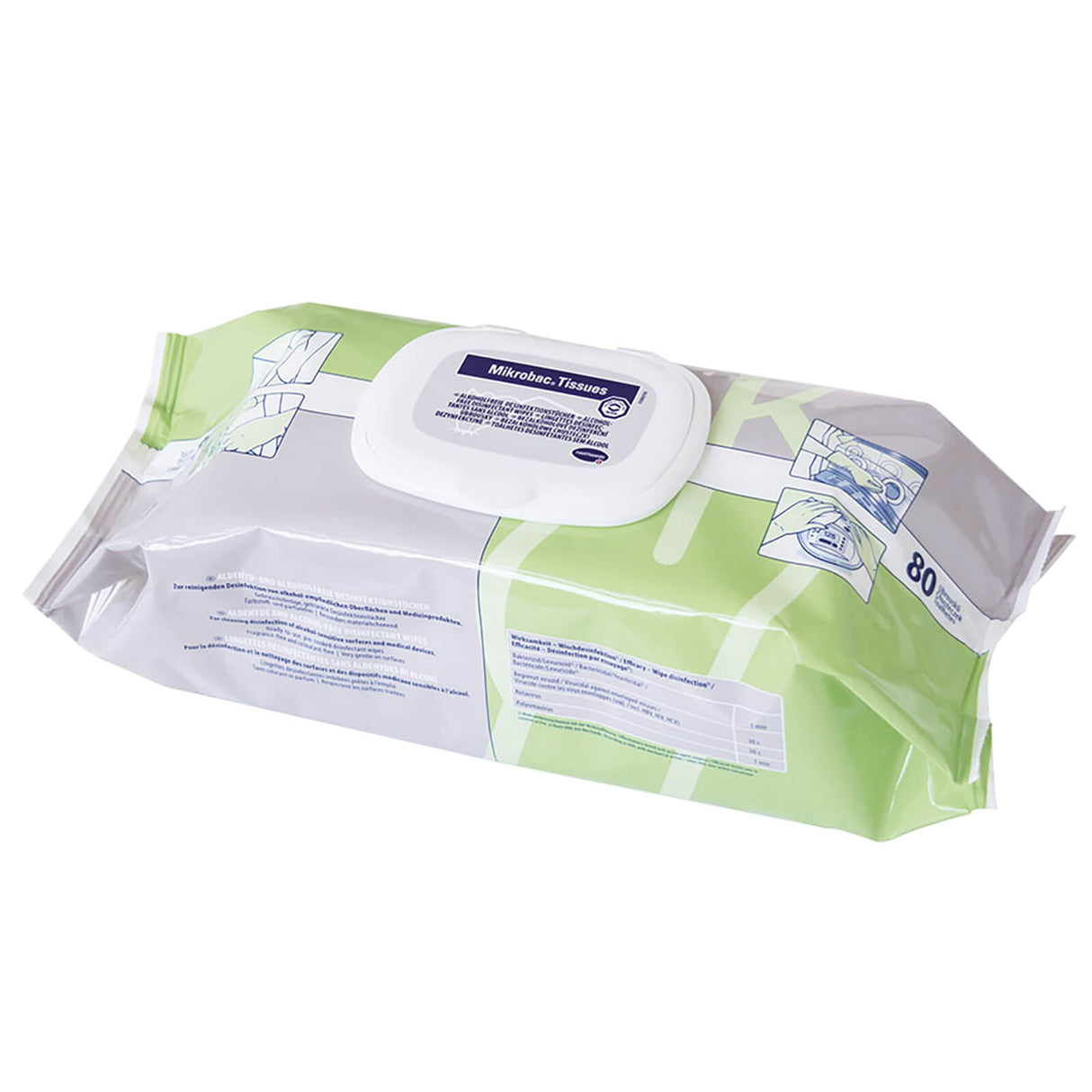 BODE Mikrobac Tissues Flow-Pack Desinfektionstücher (80 T.)