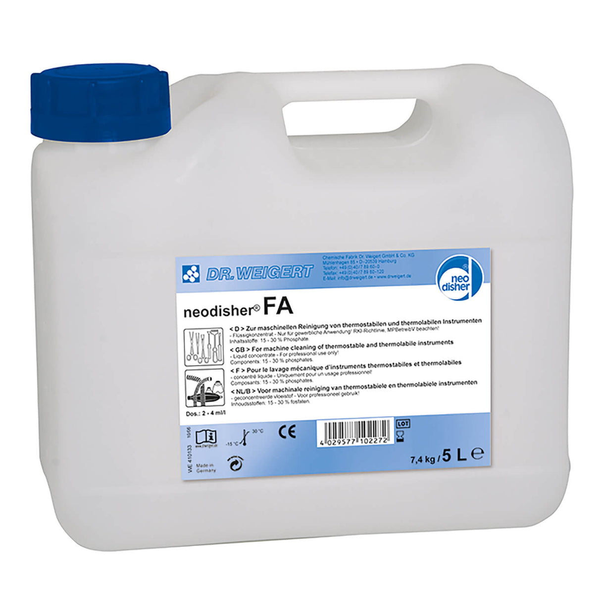 Dr. Weigert neodisher FA 5 Ltr. Instrumentenreiniger