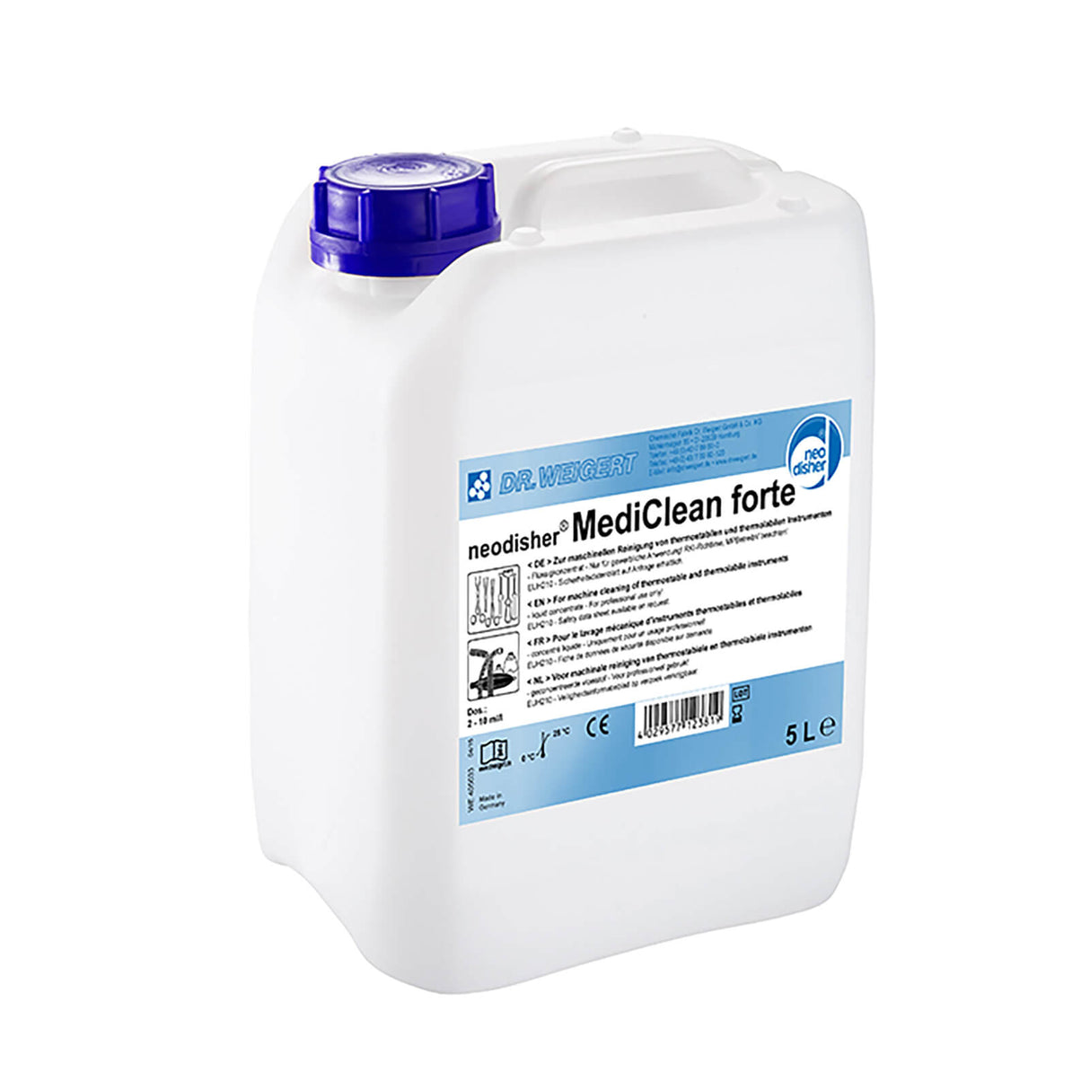 Dr. Weigert neodisher MediClean forte 5 Ltr. Instrumentenreiniger