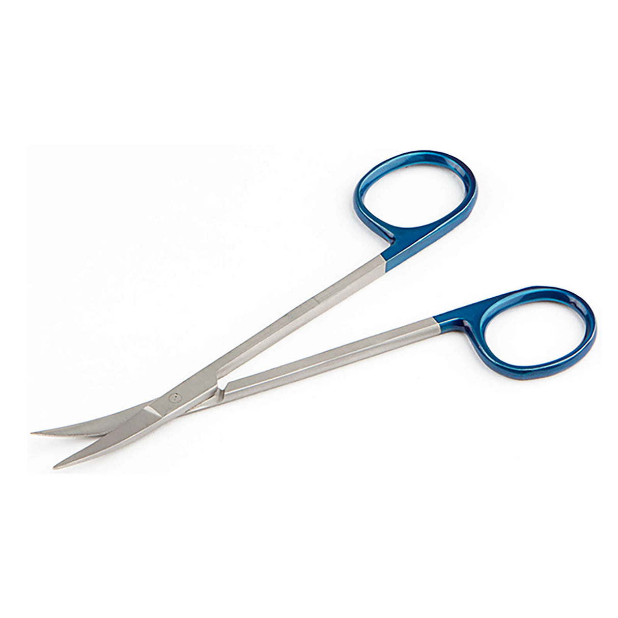 entrhal Iris- und Fadenscheren gebogen, 13 cm, spitz/spitz, zum Einmalgebrauch (25Stck)