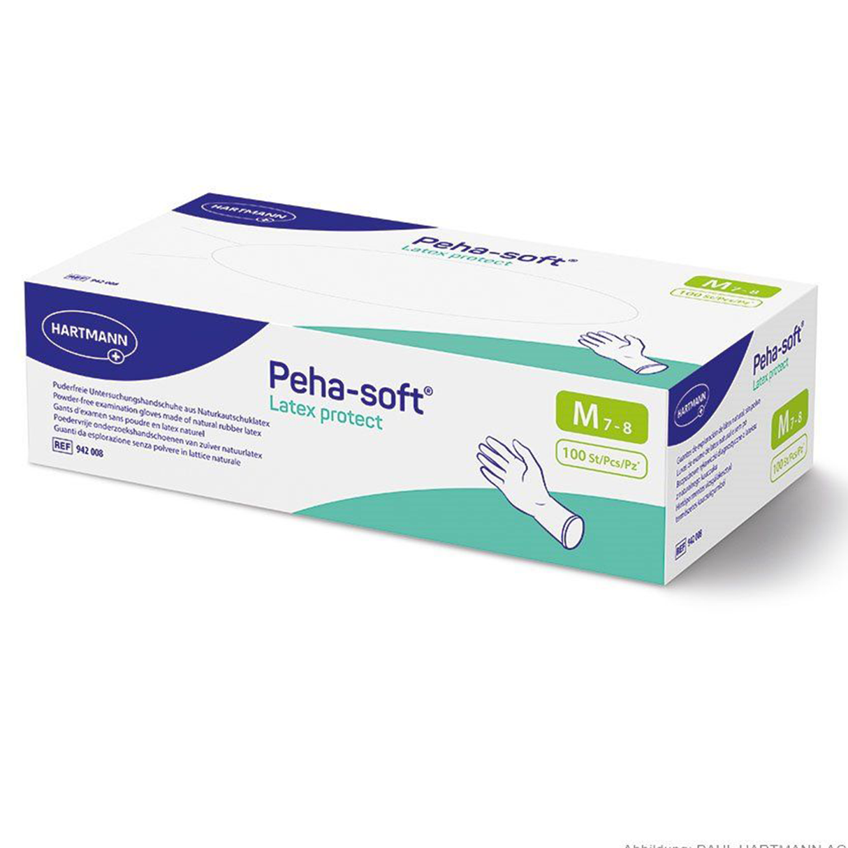 Hartmann Peha-soft latex protect U.-Handschuhe (100 Stck)