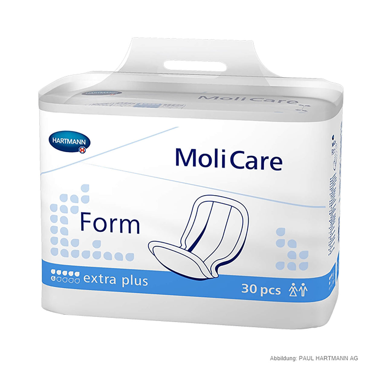 Hartmann MoliCare Form extra plus 6 Tropfen Inkontinenzeinlagen (30 Stck.)