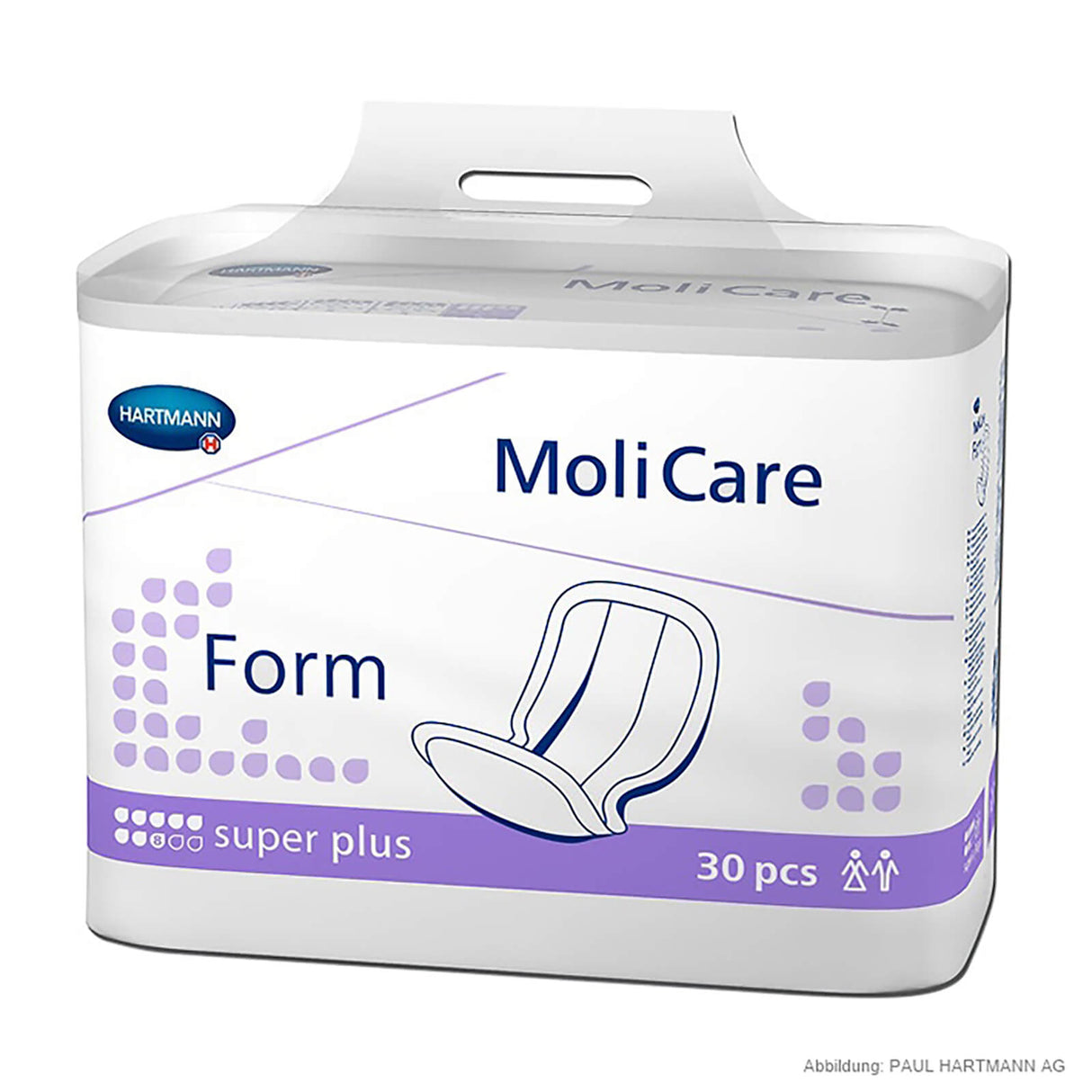 Hartmann MoliCare Form super plus 8 Tropfen Inkontinenzeinlagen (30 Stck.)