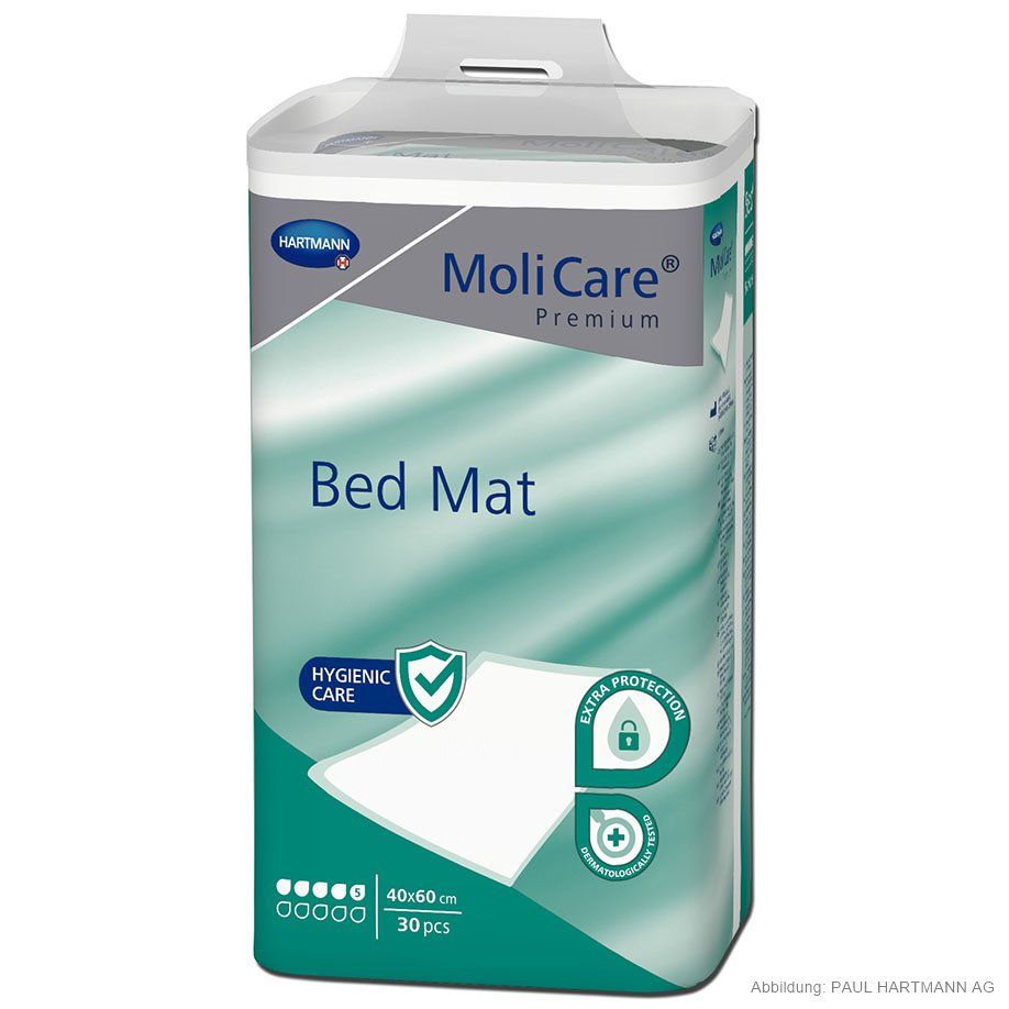Hartmann MoliCare Premium Bed Mat 5 Tropfen Krankenunterlagen (30 Stck.)