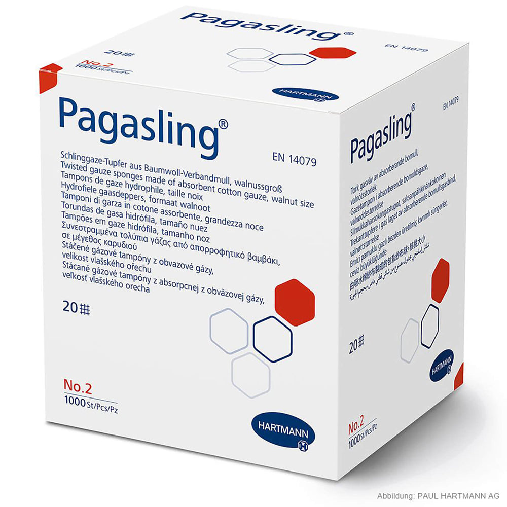 Hartmann Pagasling Schlinggazetupfer unsteril