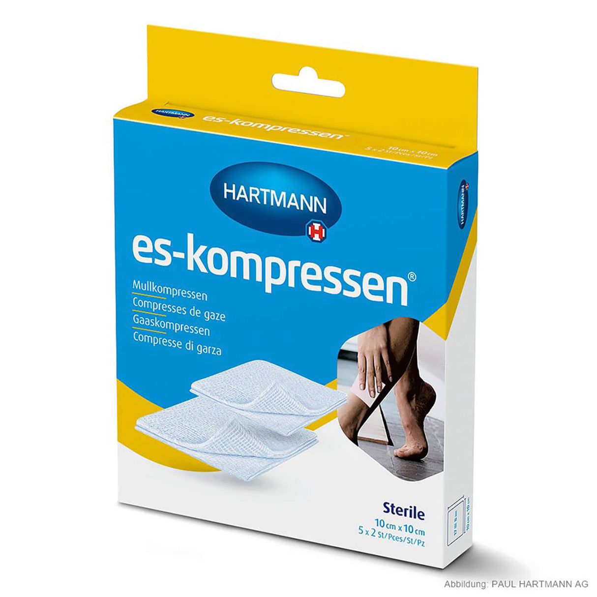 Hartmann ES-Kompressen steril 8-fach (5 x 2 Stck.)