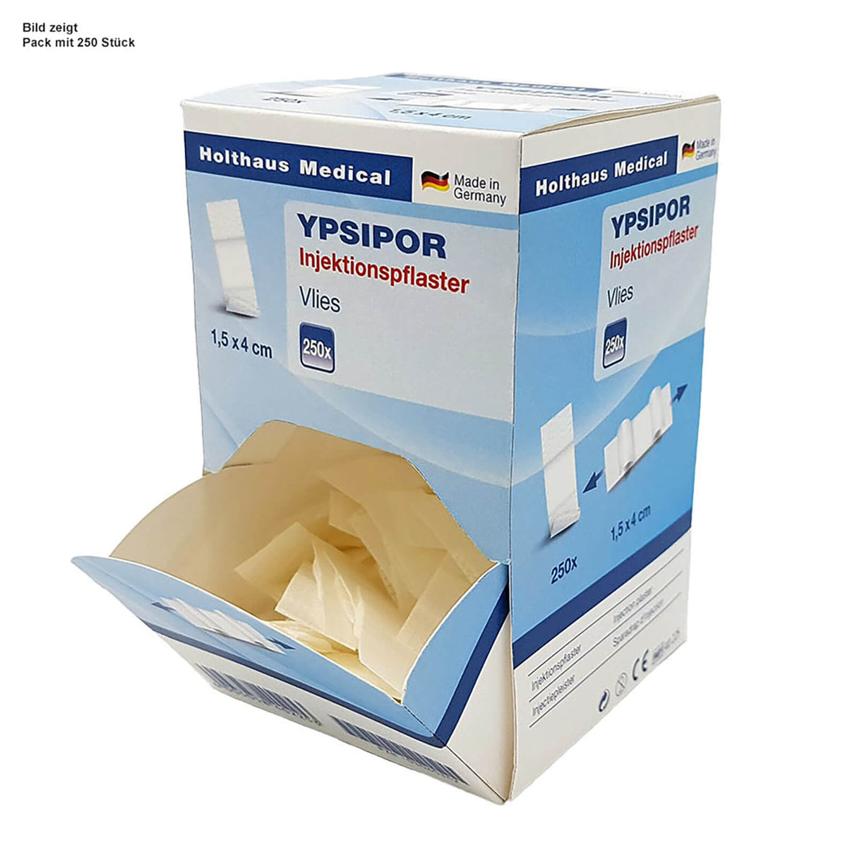 Holthaus Medical YPSIPOR Injektionspflaster 1,5 x 4 cm