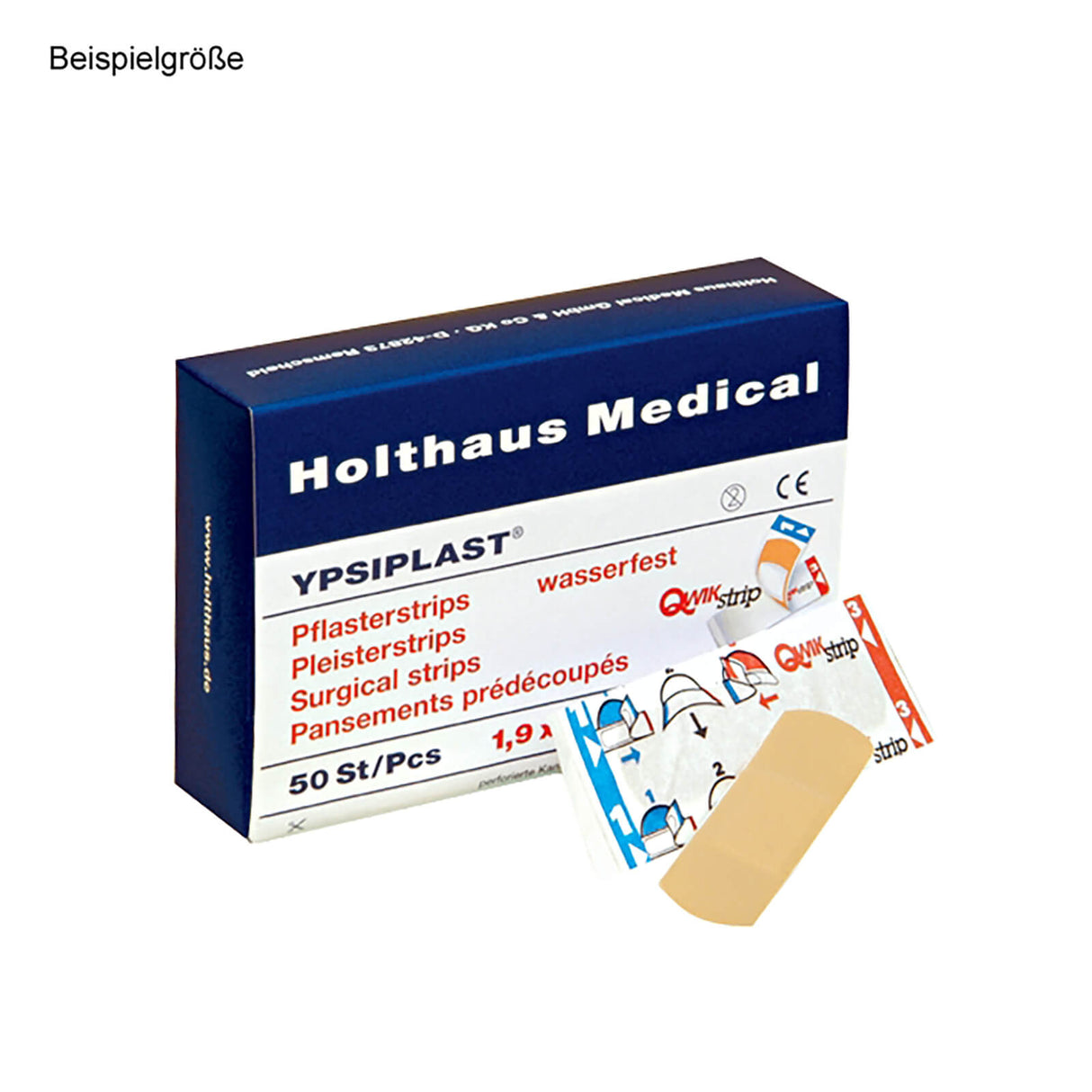 Holthaus Medical YPSIPLAST Pflasterstrips wasserfest (50 Strips)